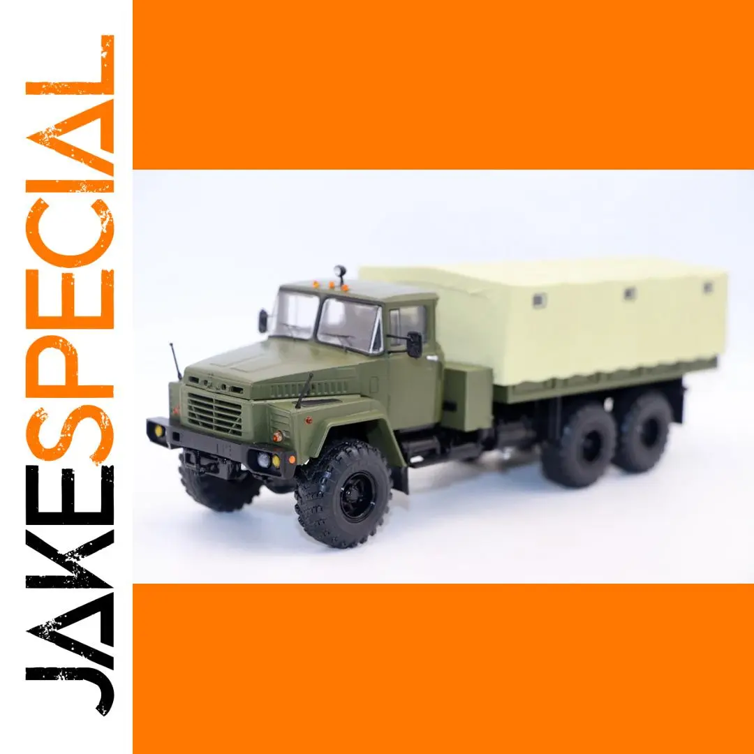 KRAZ-260 Military Truck Model 1:43 Scale 1 KRAZ-260 Military Truck Model 1:43 Scale