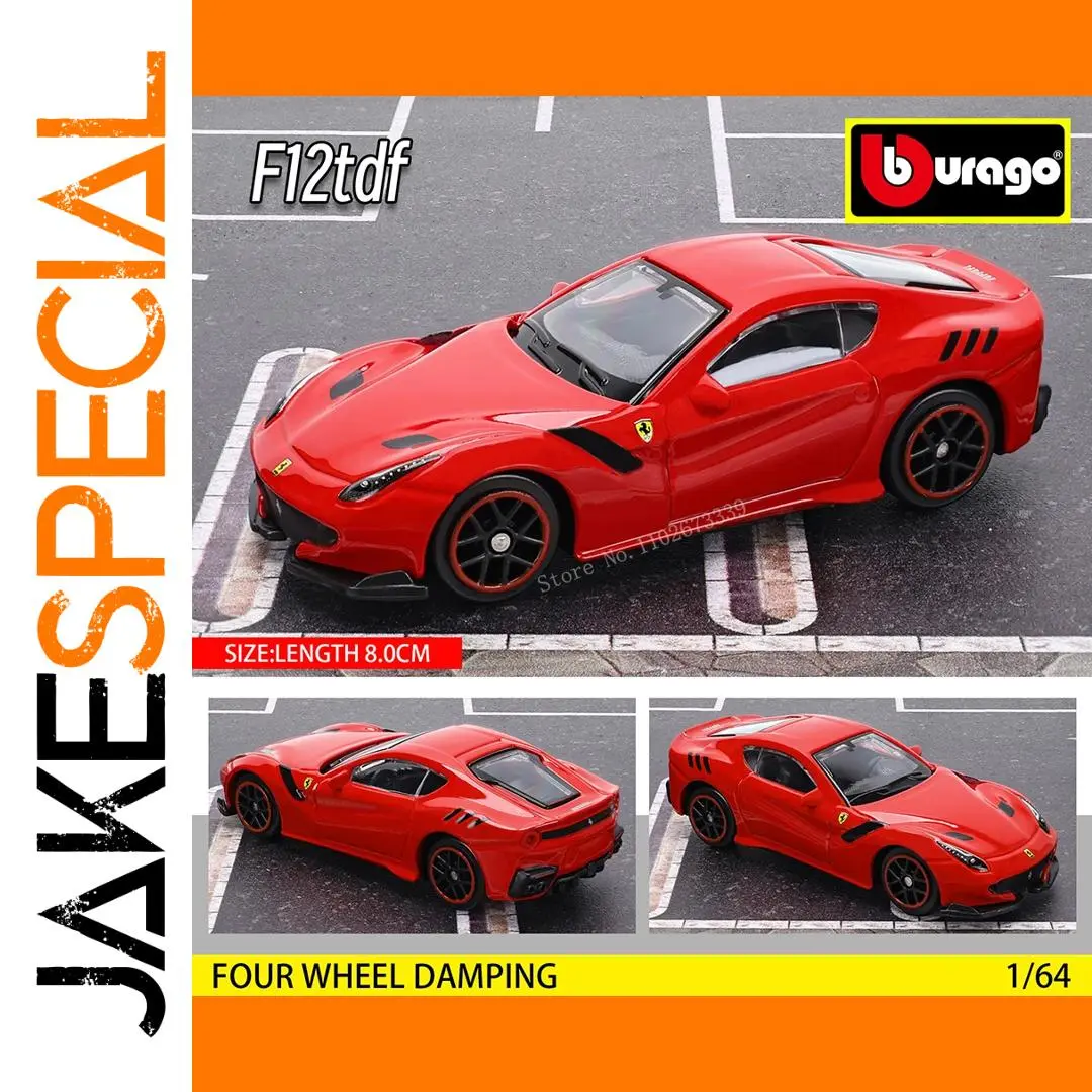 Bburago 1:64 Ferrari F12tdf Die-Cast Model 1 Bburago 1:64 Ferrari F12tdf Die-Cast Model