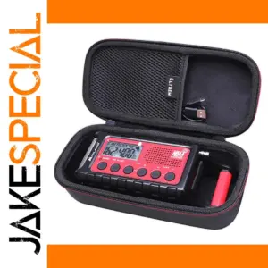 Emergency Crank Weather Radio Carrying Case
