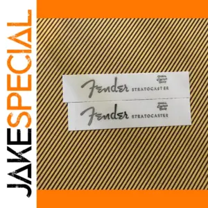 Set of 2 Fender Stratocaster Headstock Decals