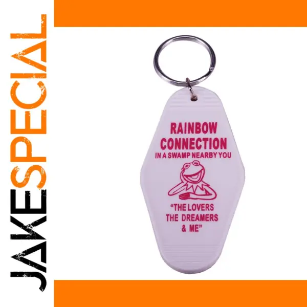 Kermit Rainbow Connection Keychain for Dreamers