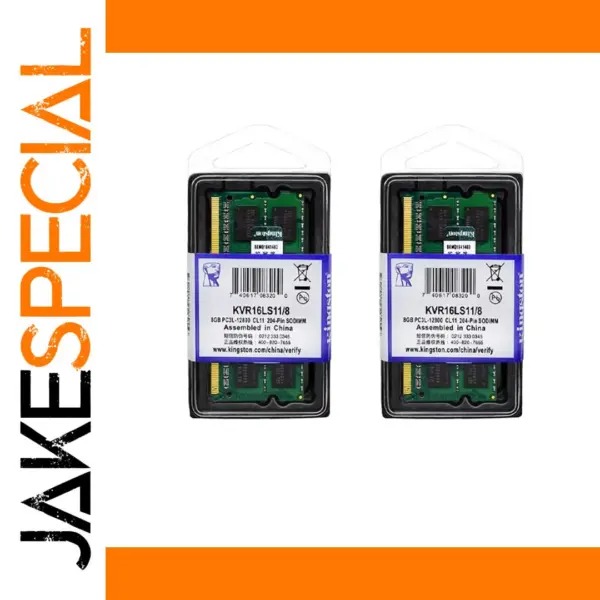 Kingston 2x 8GB DDR3L Laptop RAM 1866MHz