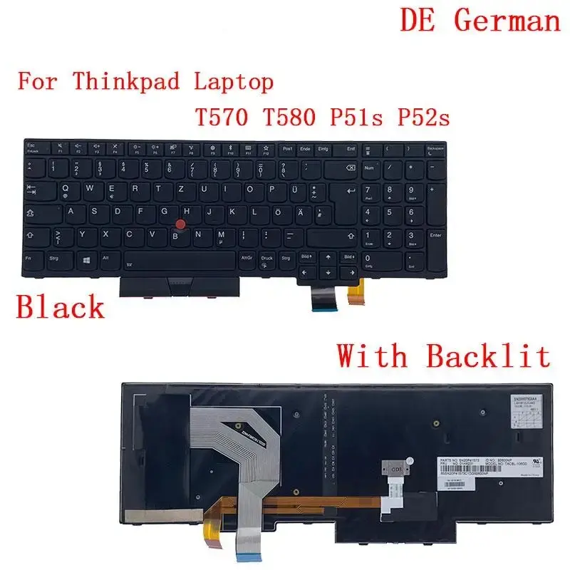 Lenovo ThinkPad T570 P51S Backlit UK Keyboard 17 Lenovo ThinkPad T570 P51S Backlit UK Keyboard - Image 17