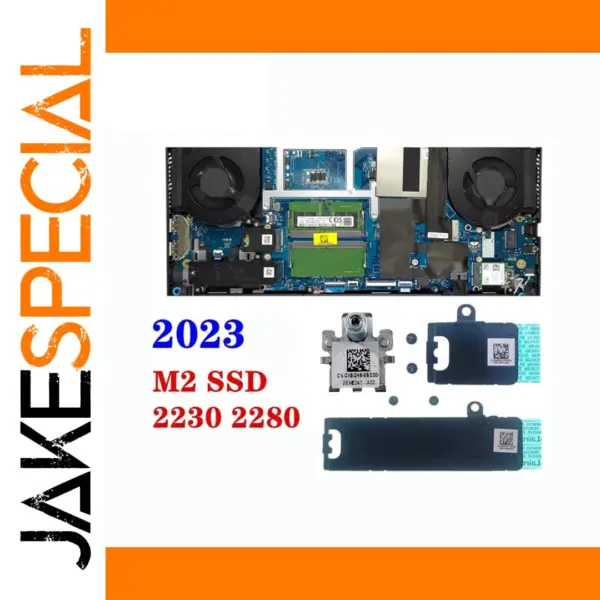 Laptop M2 SSD Bracket with Heatsink for Dell