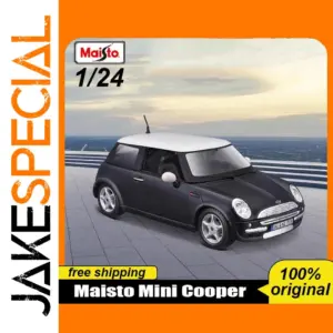 Maisto 1:24 BMW Mini Cooper Vintage Diecast Model