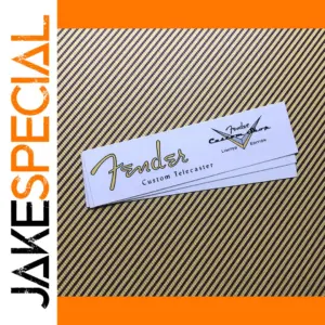 3Pcs Fender Custom Telecaster Headstock Decals