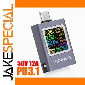 13-in-1 Digital Power Meter HDC-085C for USB-C Devices