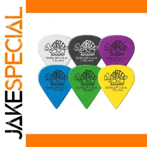 Dunlop Tortex Guitar Picks Set of Six