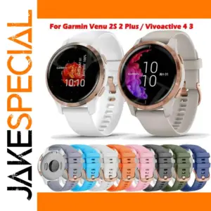 Silicone Sports Strap for Garmin Watch Models