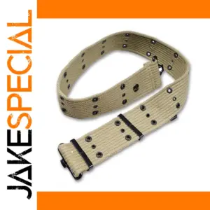 WWII U.S. Army M1936 Canvas Webbing Belt