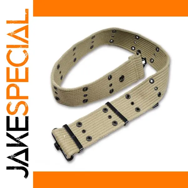 WWII U.S. Army M1936 Canvas Webbing Belt