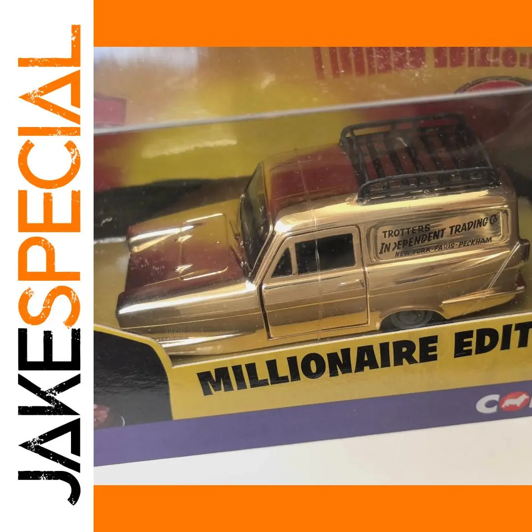 Collectible Gold Van Model Trotters Edition 1 Collectible Gold Van Model Trotters Edition