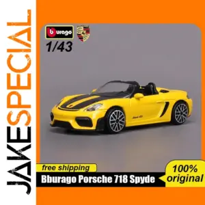 Bburago 1:43 Porsche 718 Spyder Rs Diecast Model