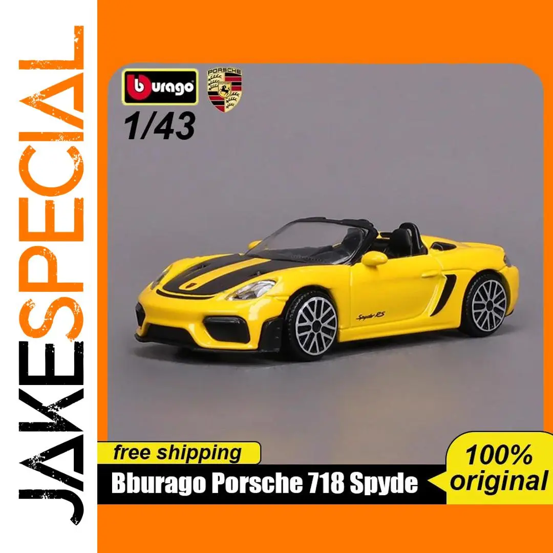 Bburago 1:43 Porsche 718 Spyder Rs Diecast Model 1 Bburago 1:43 Porsche 718 Spyder Rs Diecast Model