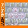 Cute Translucent Cat Paw Keycaps for Mechanical Keyboard