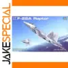 1/144 F-22 Raptor Fighter Model Kit Assembly