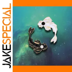 Goldfish Animal Enamel Pin Brooch Unisex Jewelry