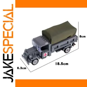 WW2 US WC54 Medical Vehicle Truck Model