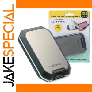 RFID Blocking Slim Wallet with Money Clip
