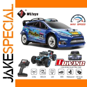 WLtoys 1:28 Scale 4WD High-Speed RC Car
