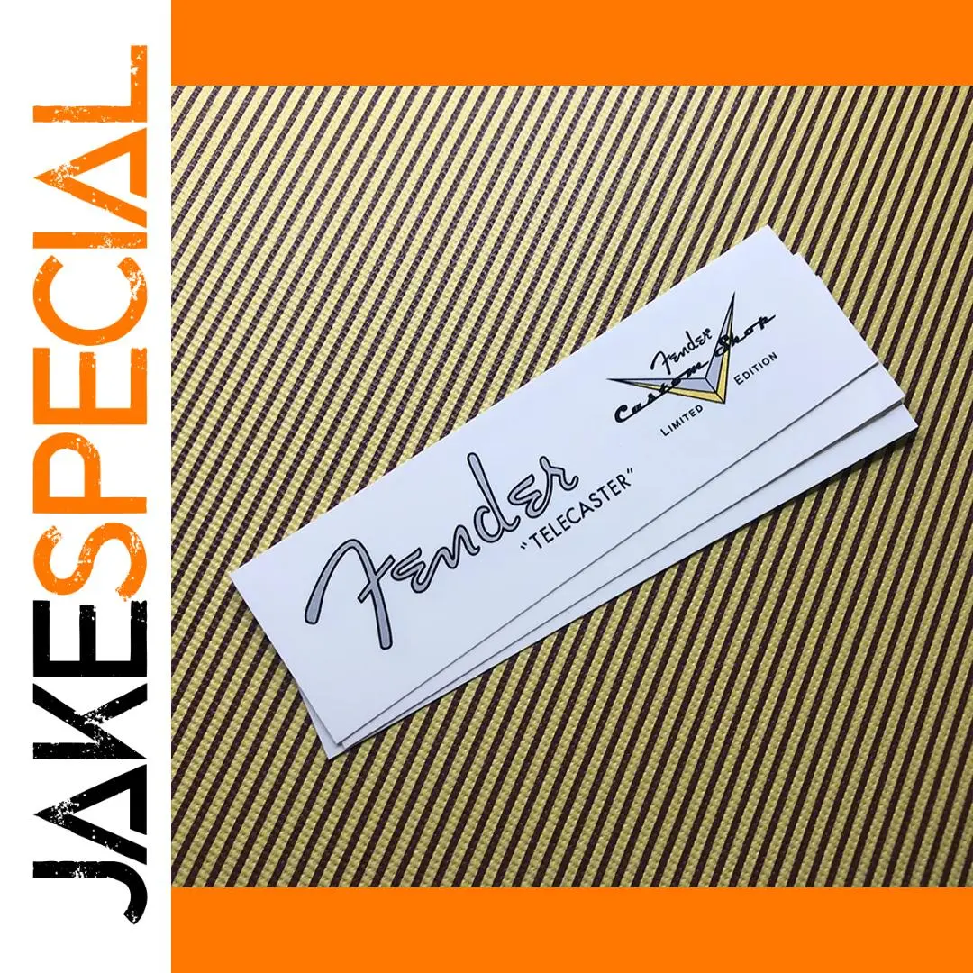 Fender Telecaster Limited Edition Decal Set of 3 1 Fender Telecaster Limited Edition Decal Set of 3