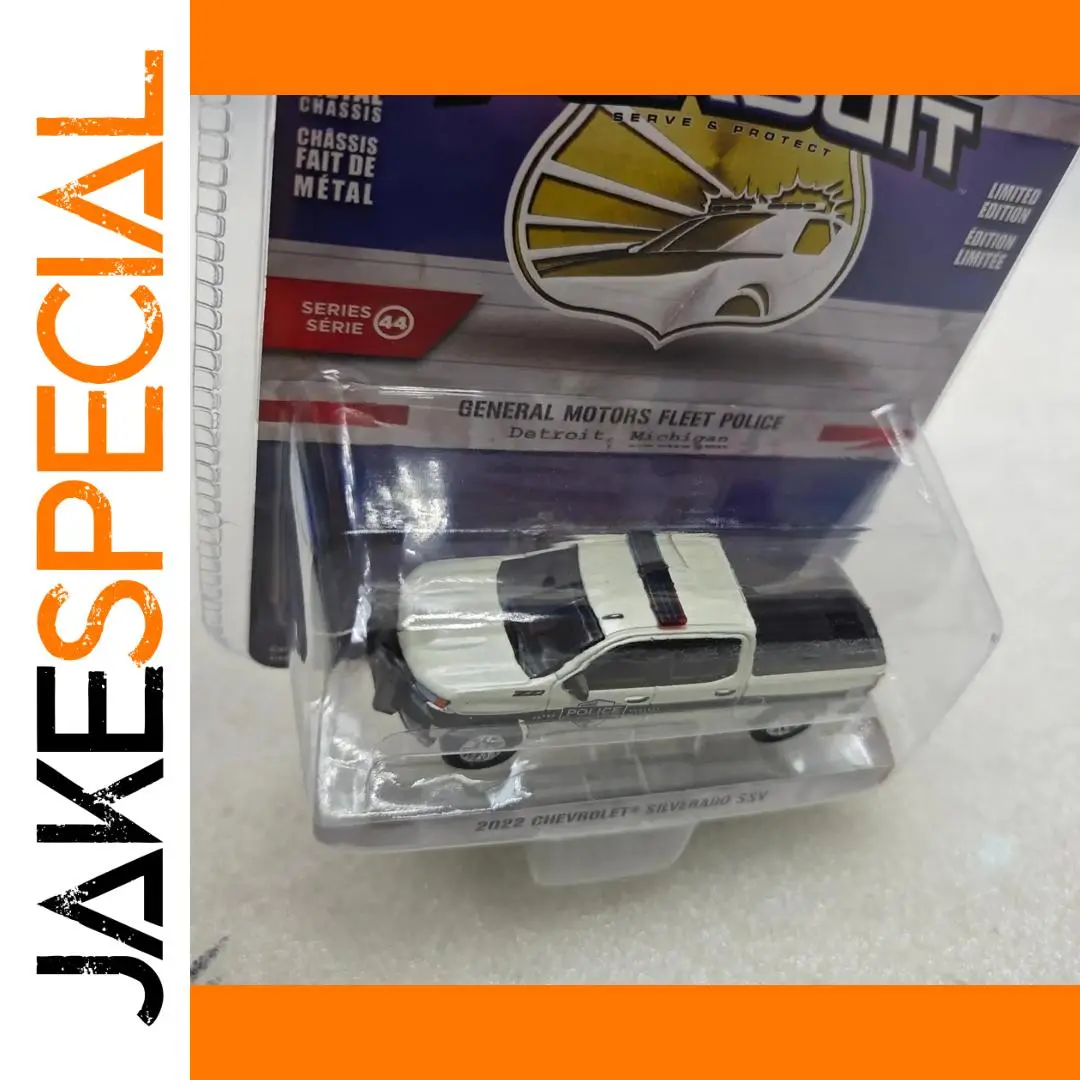 1:64 2022 Chevrolet Silverado Police Model 1 1:64 2022 Chevrolet Silverado Police Model
