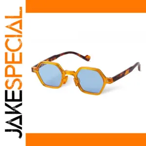 Vintage Square Tortoiseshell Sunglasses for Adults