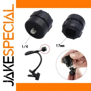 17mm Ball Head Adapter for Tripods and Mounts