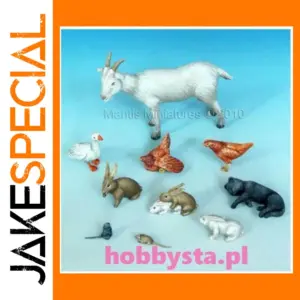 1:35 Resin Animal Kit for Micro Scene Layout