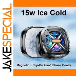 15W Mobile Phone Radiator Cooler Fan with Digital Display