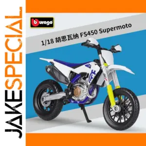 Burago 1/18 FS450 Supermoto Motorcycle Model