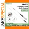 ABBREE AR-507 Dual Band Mobile Antenna 150W