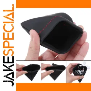 Black Mini Earphone Case for Portable Storage