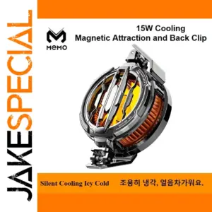 MEMO CX08 Pro Phone Cooler with Magnetic/Clip Attachment