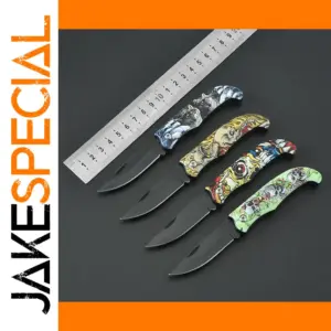 Stainless Steel Paring Knife with Grip Handle