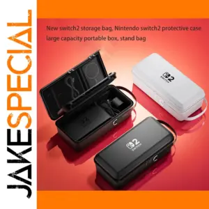 Nintendo Switch 2 Storage Cases Set, Black & White