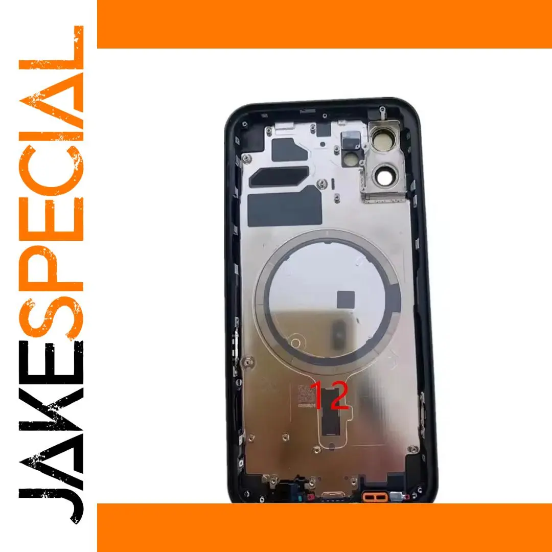 iPhone 12 Back Glass Cover with Frame 1 iPhone 12 Back Glass Cover with Frame