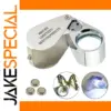 30X Jewelry Loupe with LED Lights