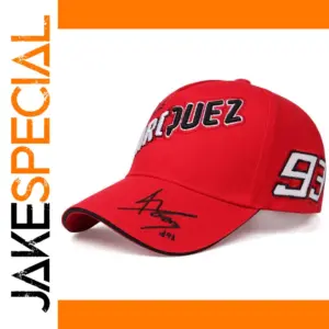Embroidery Motorcycle Sunshade Baseball Cap