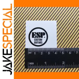 ESP Custom Guitars Headstock Decals - Set of 3