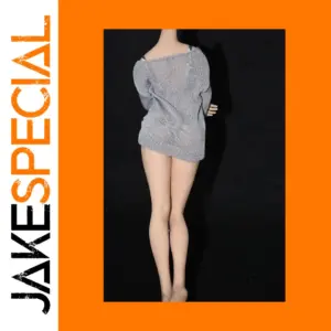 1/6 Scale Light Grey Sweater for Action Figures