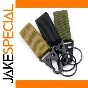3Pcs Tactical Nylon Webbing Buckle Set