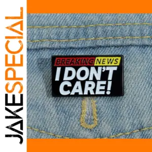 Breaking News Word Enamel Pins for Fashion