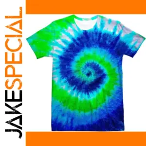 Unisex Tie Dye Vintage T-Shirt for Men Women
