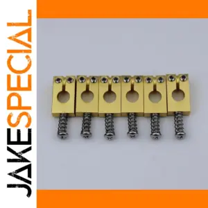 PRS Style Brass Saddle Set for Tremolo Guitar