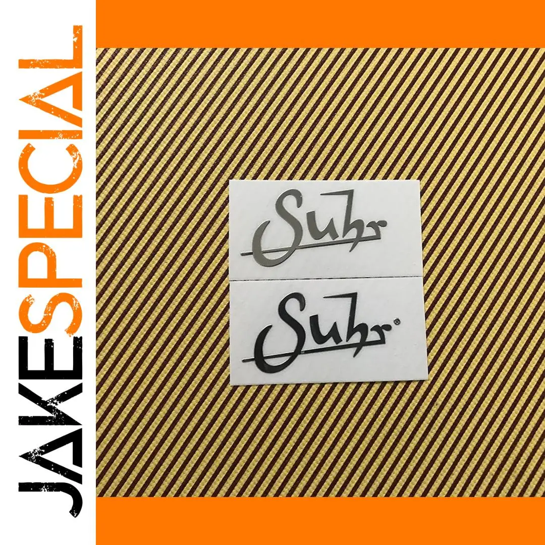 Suhr Headstock Decal Stickers Set of 2 1 Suhr Headstock Decal Stickers Set of 2