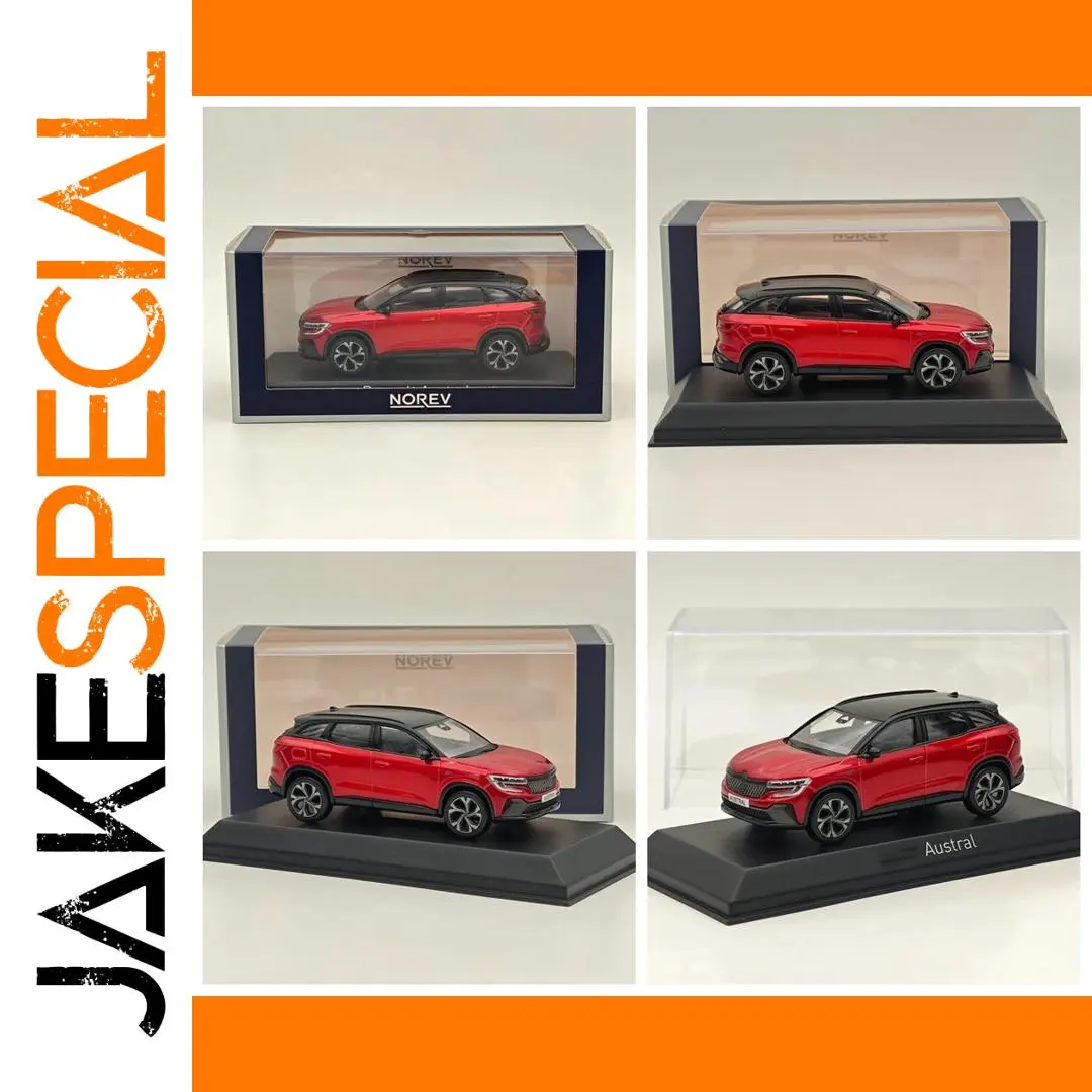 Renault Austral E-tech Hybrid Diecast Model 1/43 1 Renault Austral E-tech Hybrid Diecast Model 1/43