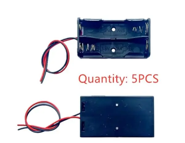 5-Pack AA Battery Storage Cases for DIY Projects - Image 11