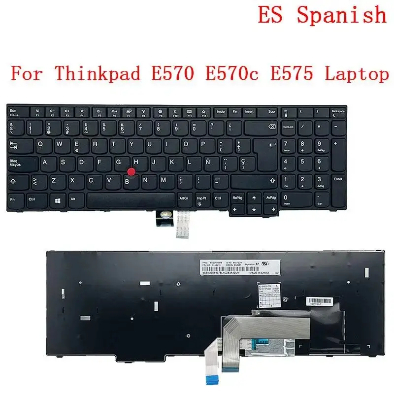 French AZERTY Keyboard for Lenovo Thinkpad E570 7 French AZERTY Keyboard for Lenovo Thinkpad E570 - Image 7