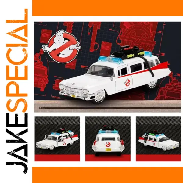 1:32 Cadi ECTO-1 Diecast Alloy Car Model